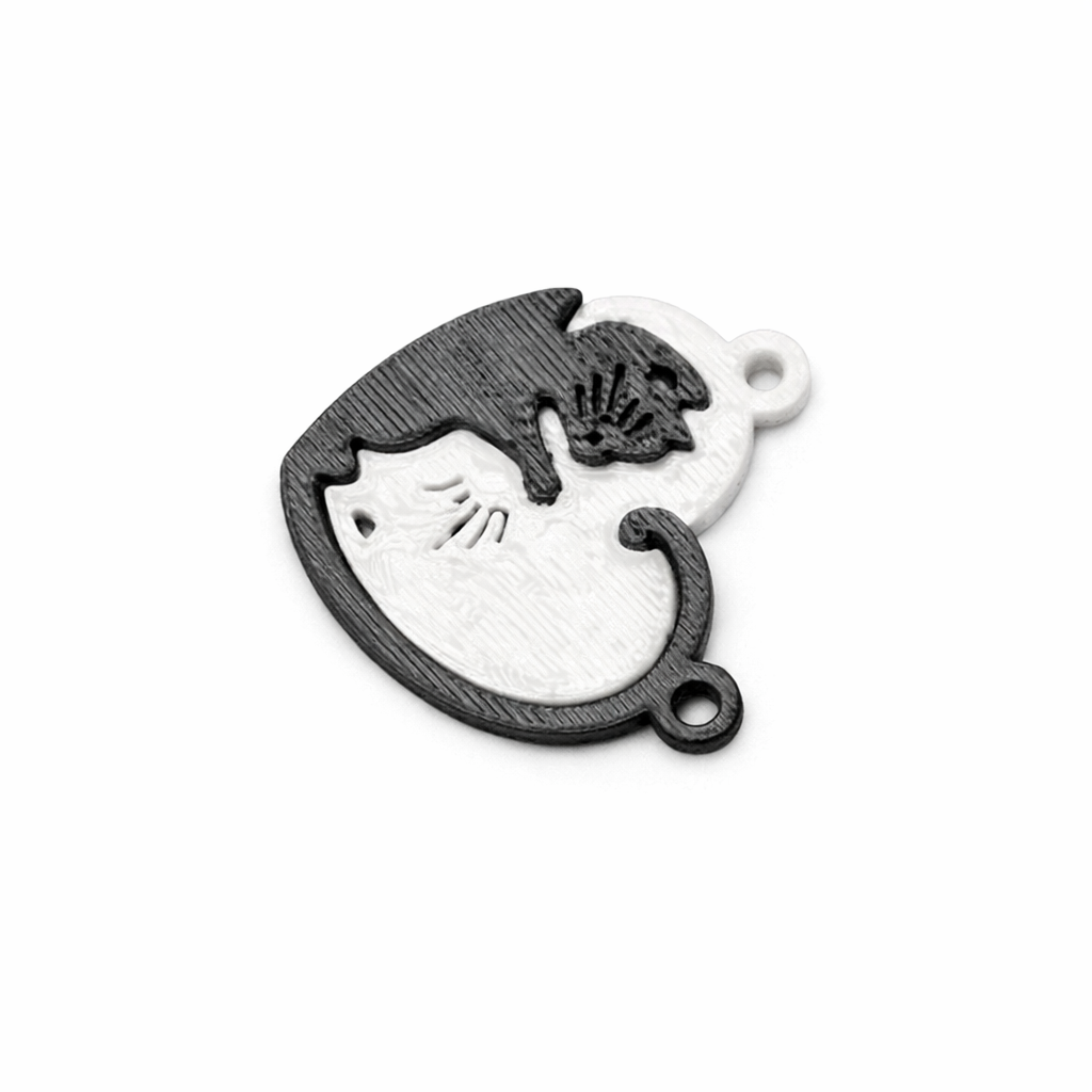 Zawieszka dla par (kotki)